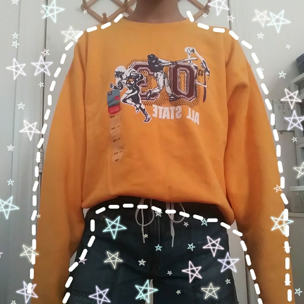 NWT Yellow Crewneck Sweater